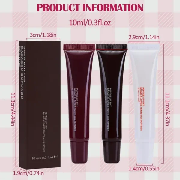 DAGEDA Tri-Color Lip Moisturizer Set