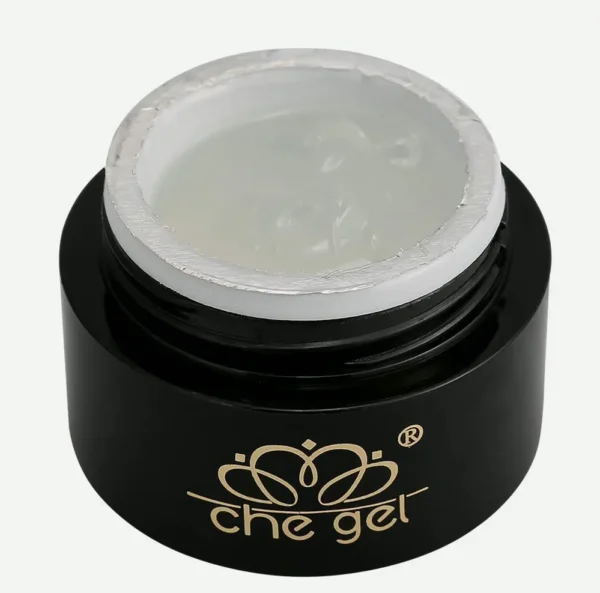 Manicure Gel Glue for Gems, Clear Finish