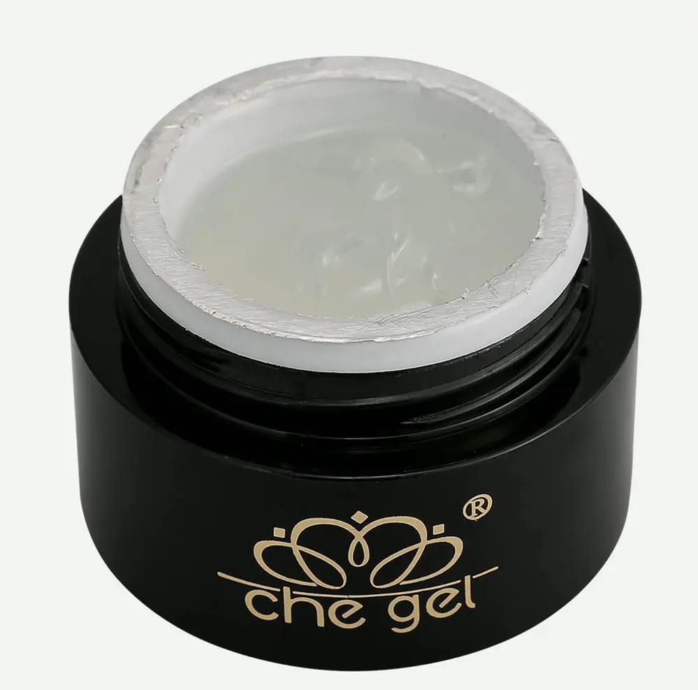 Manicure Gel Glue for Gems, Clear Finish