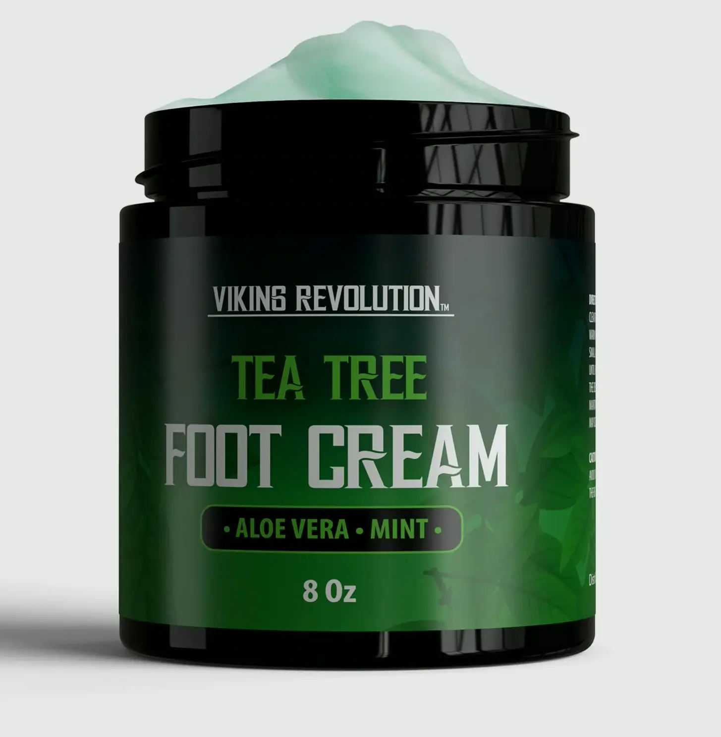 Tea Tree Foot Balm for Cracked Heels Featuring Aloe Vera (8oz)