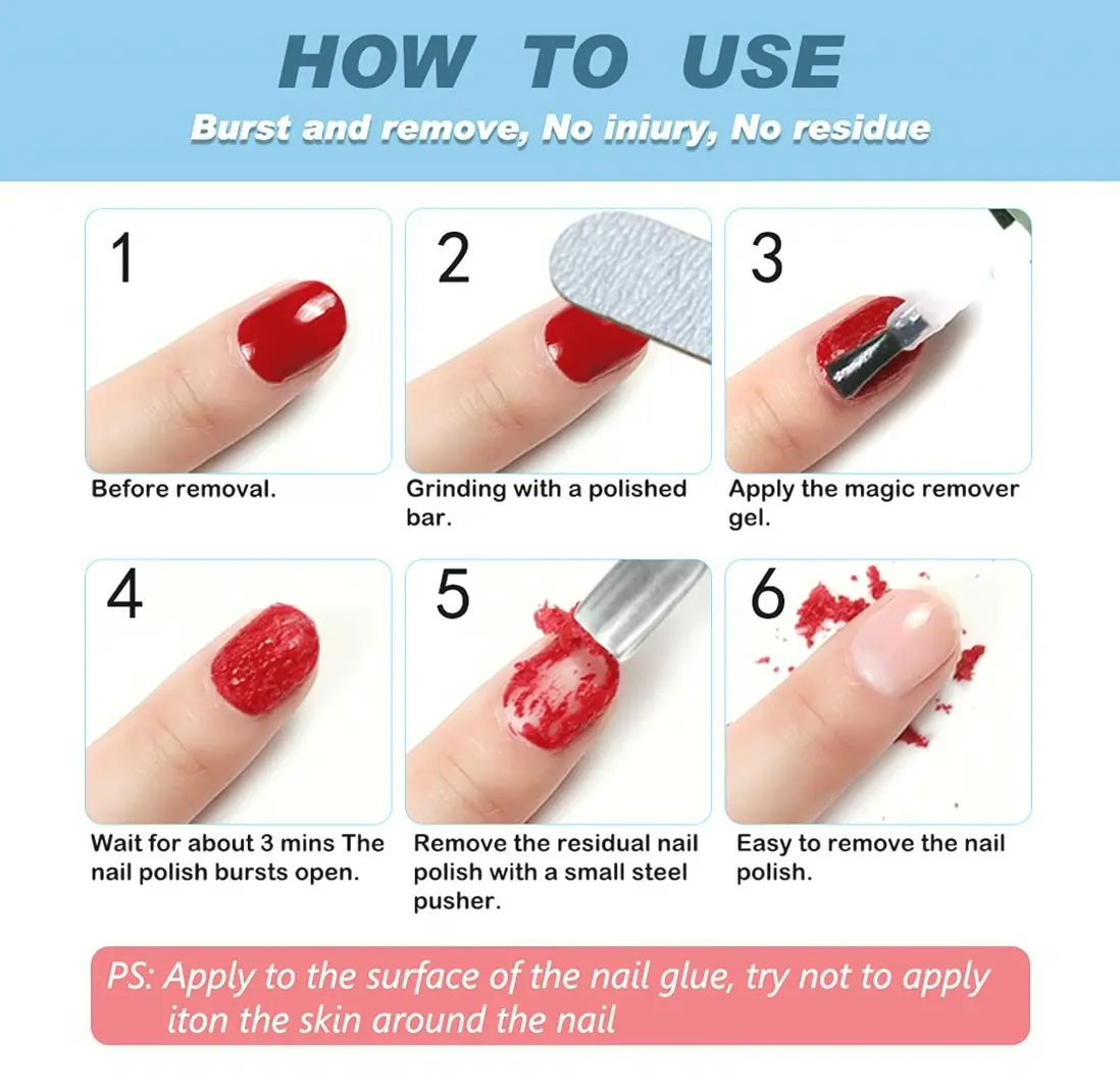 Gel Cleanser: Fast Removal for Manicure