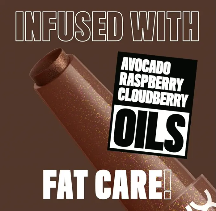 NYX's Fat Oil Slick Click, Featherweight, Tinted Vegan Lip Balm