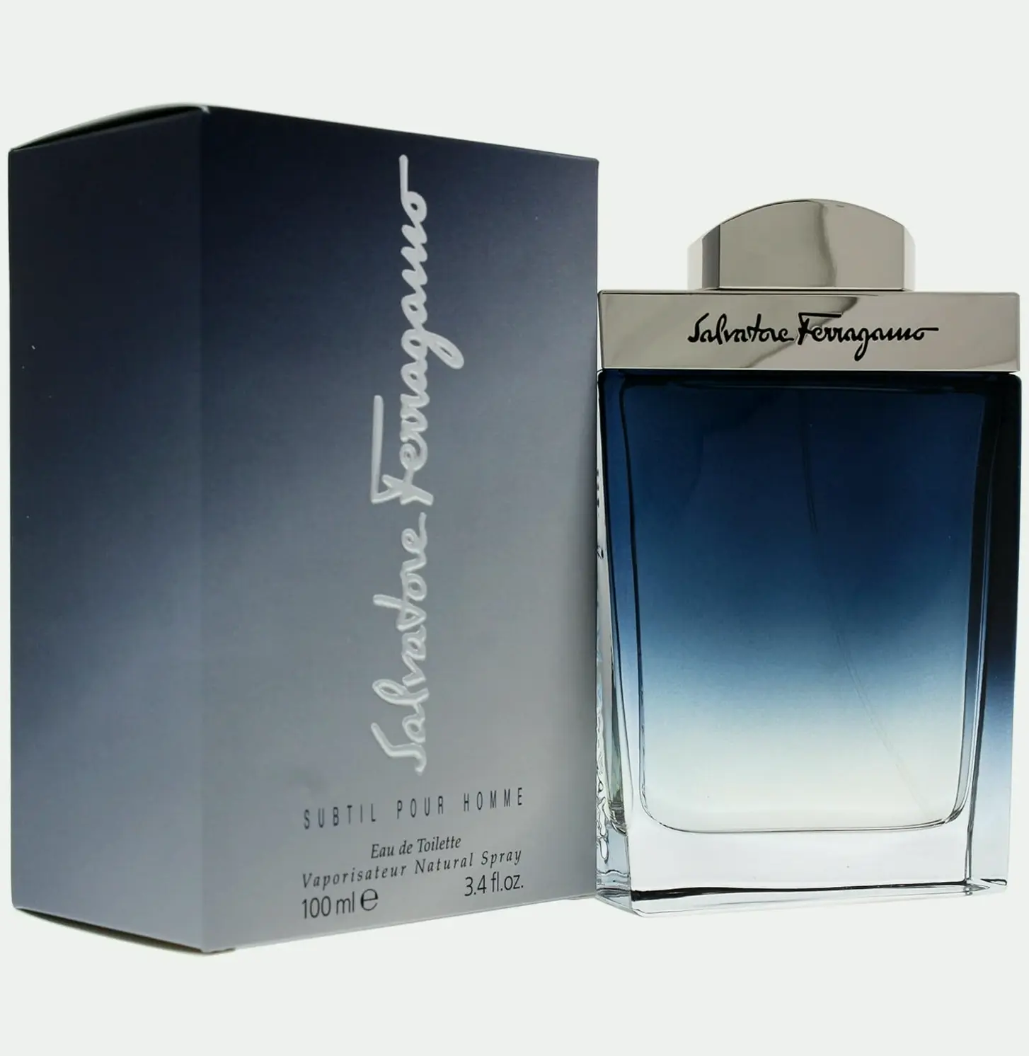 Salvatore Subtle Toilette Spray for Males, 3.4 oz