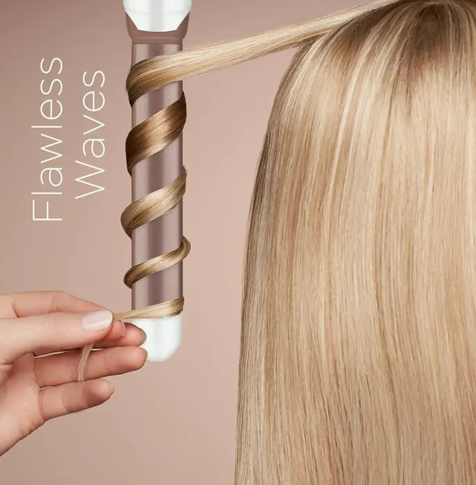 Conair Double Ceramic 1" Curling Wand Creating Waves