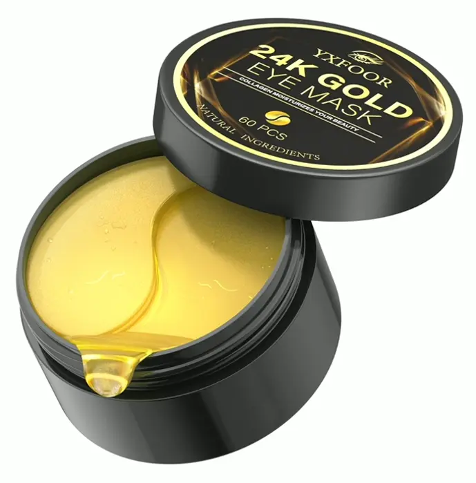 24-Karat Gilded Collagen Eye Patches for Puffy Eye Bags