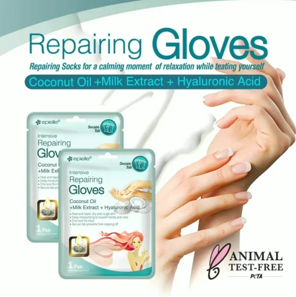 Restorative Hand Masks for Rough Hands - Set of 6