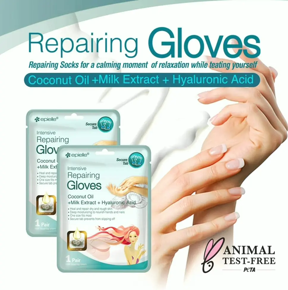 Restorative Hand Masks for Rough Hands - Set of 6