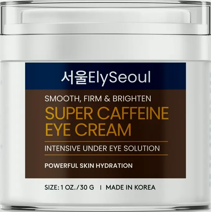 Super Caffeine Eye Cream: Wrinkle Treatment, Revitalizes Under Eyes
