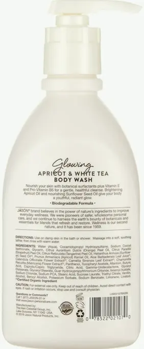 Glowing Apricot Skin Cleanser, Thirty fl oz