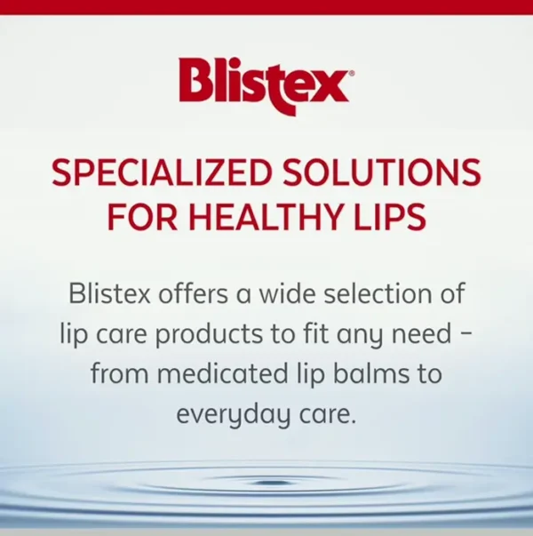 Blistex Five Star Protection Balm, 0.15 Oz - Wind & H2O Resistant, SPF 30 UV Shield