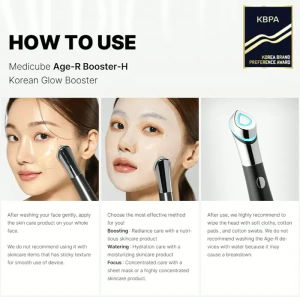 Korean Skincare Gadget - Medicube Age-R Booster H