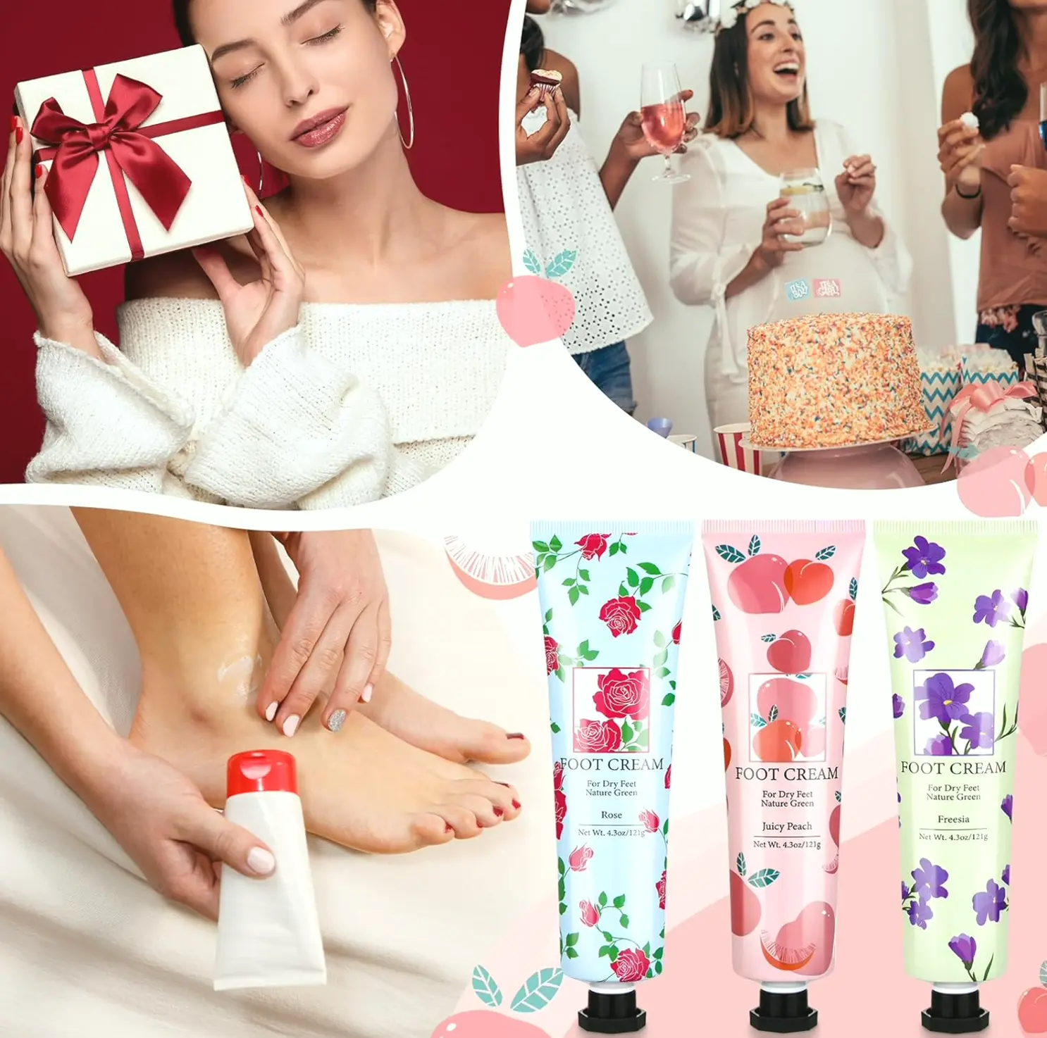 Sixty Pieces Foot Care Moisturizer Bulk
