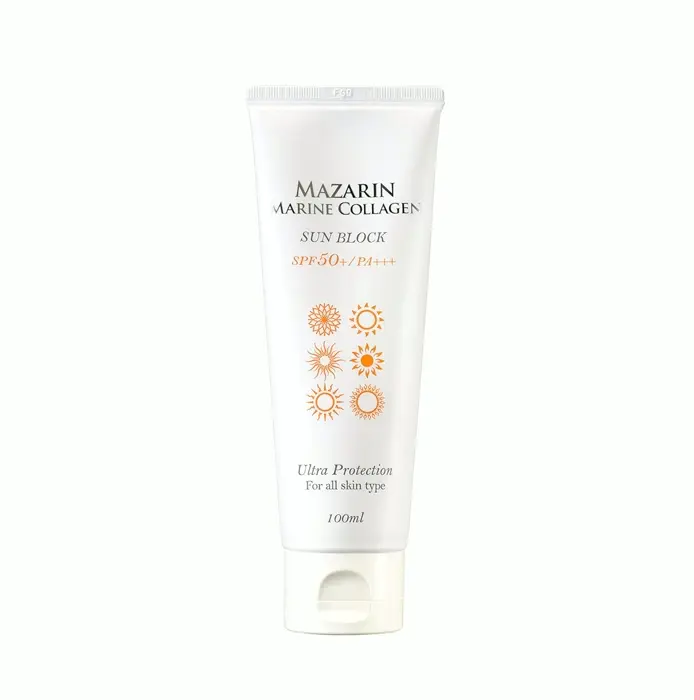 Marine Collagen Sunscreen SPF 50 Large Size 100ml For All Skin Types