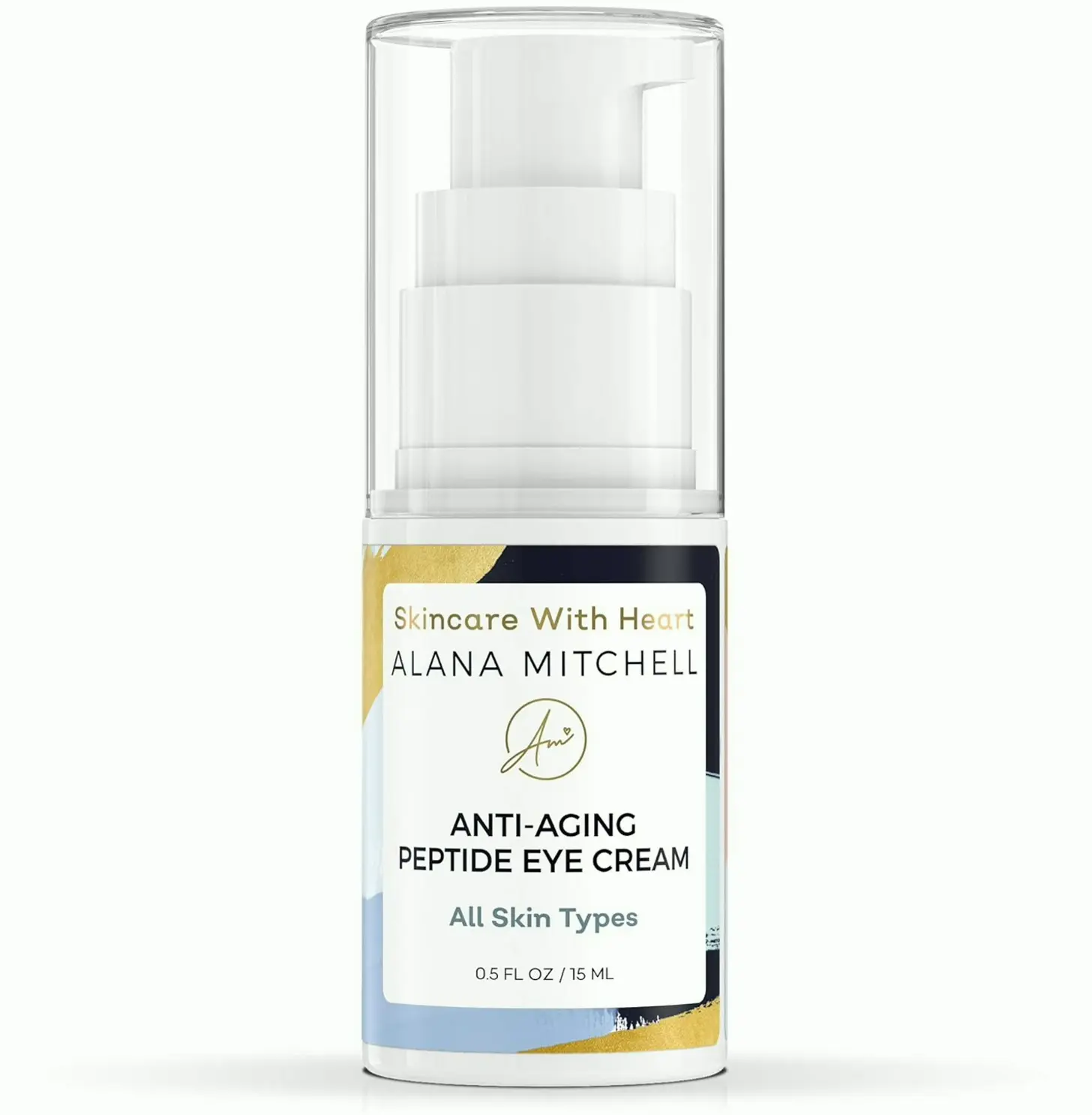 Age-Defying Peptide-Based Under Eye Cream — Hydrated & Firmed Skin 0.5 oz