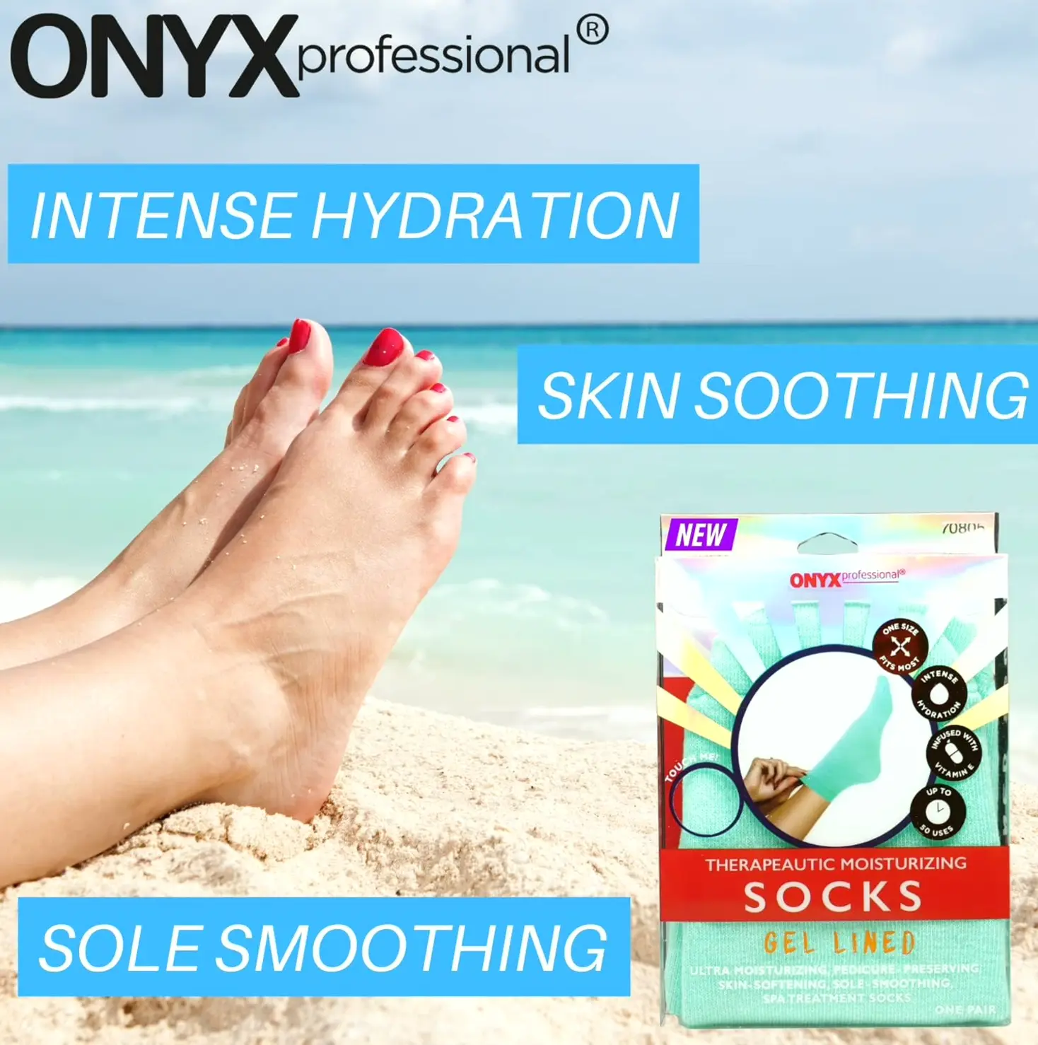 Moisturizing Spa Socks, Dry Feet Care