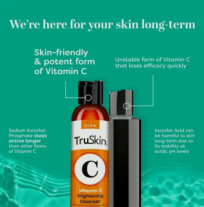 TruSkin Vitamin C Face Wash for Radiant Skin