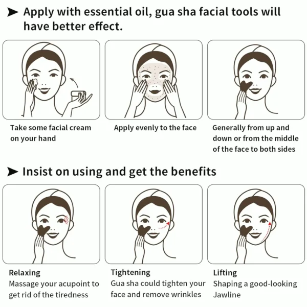 Gua Sha Face Tools Dual Pack