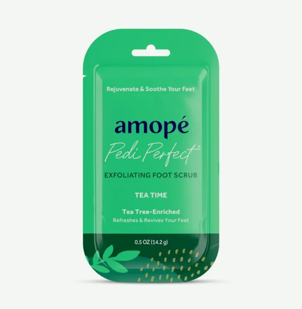 Amope Pampering Kit - Charcoal, Tea Tree, Epsom Salt Scrubs, Foot Soak, Revitalizer
