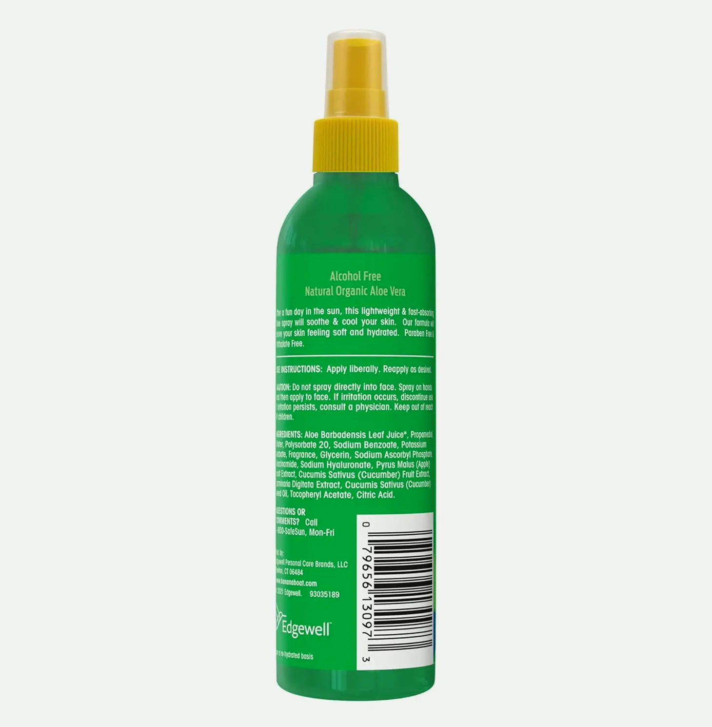 Banana Boat After Sunburn Relief Mist, 6oz