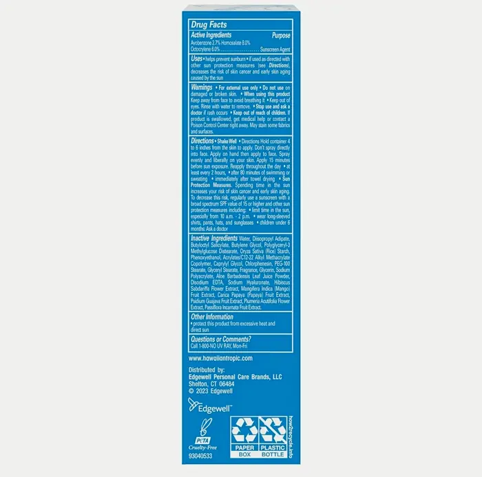 Island Tropic Hydrating Face Spray SPF 30, 2.1oz