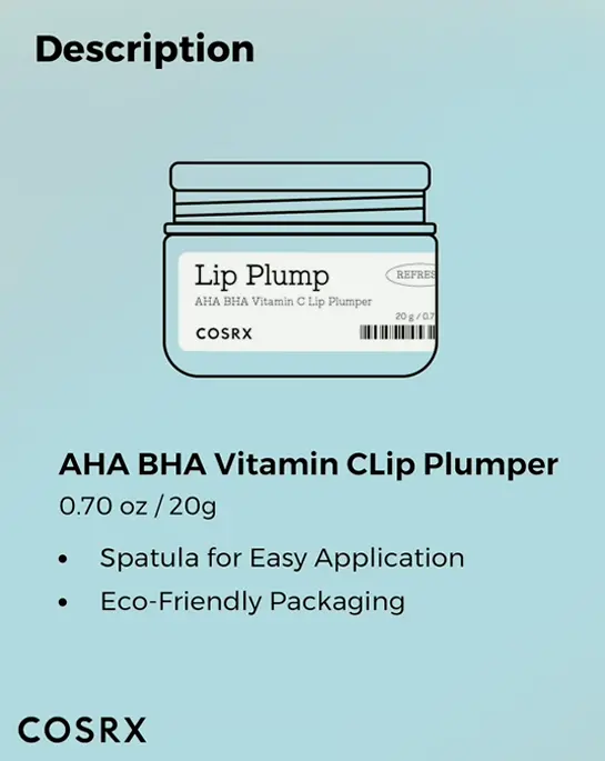 COSRX Lip Treatment containing Shea
