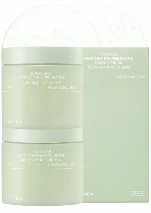 celimax Ji.Woo.Gae Heartleaf BHA Peeling Pads Dual Edition