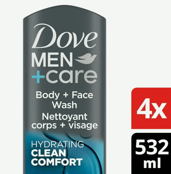 Dove Men+Care Face Cleanser Bundle 18 oz