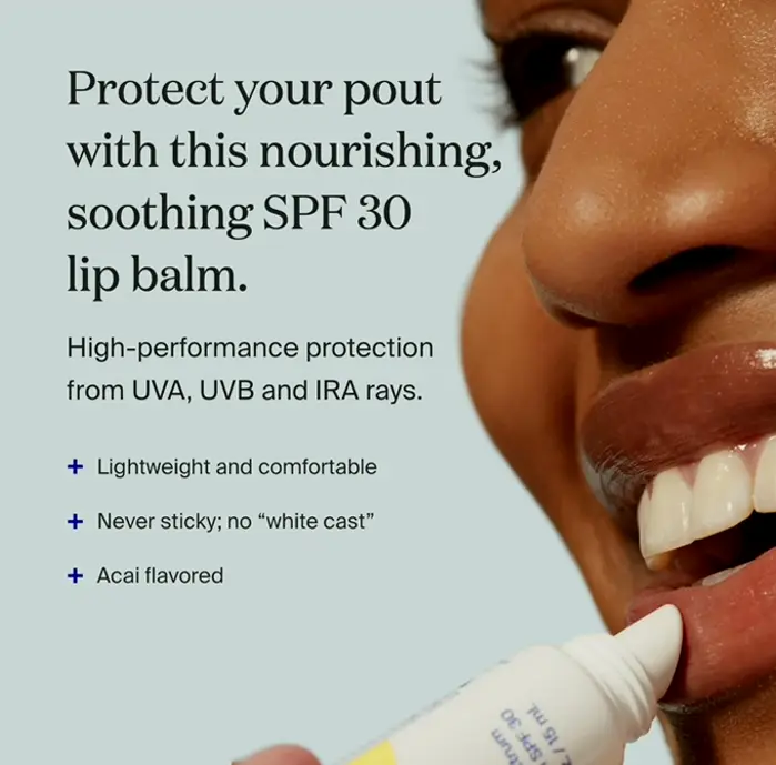 Superplay PLAY Lip Balm with Acai 0.5 fl oz SPF 30 Broad Spectrum