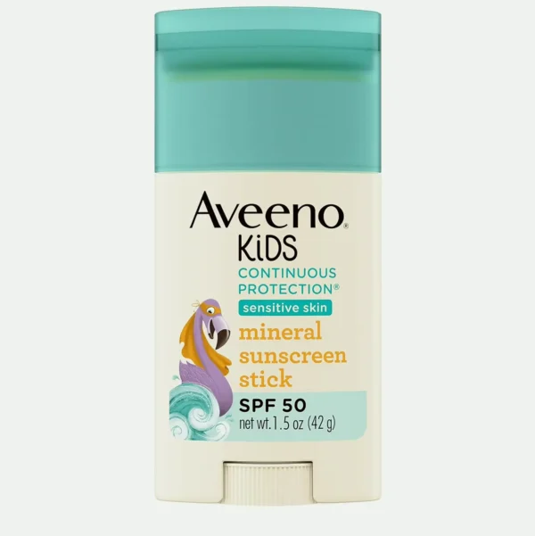 Aveeno Kids Mineral Sunscreen Stick SPF 50