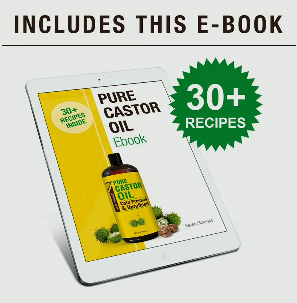 Pure Hexane-Free Castor Oil - Big 32 fl oz