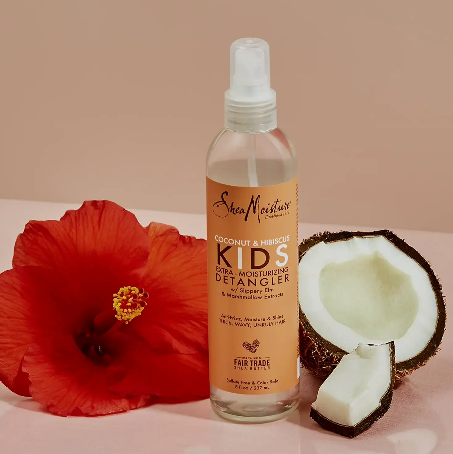 Children's Moisturizing Detangler with Coconut & Hibiscus, 8 oz