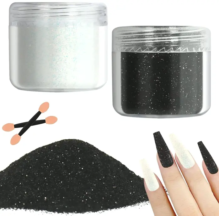 Dual Color Nail Glitter for Craft Manicure