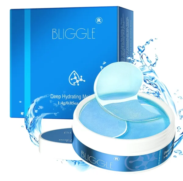 Under Eye Patches (64 pcs) - Illuminating  Eye Treatment with HA, Cooling Care for Puffy Eyes & Discoloration, Reduce Eye Bags and Smooth Wrinkles