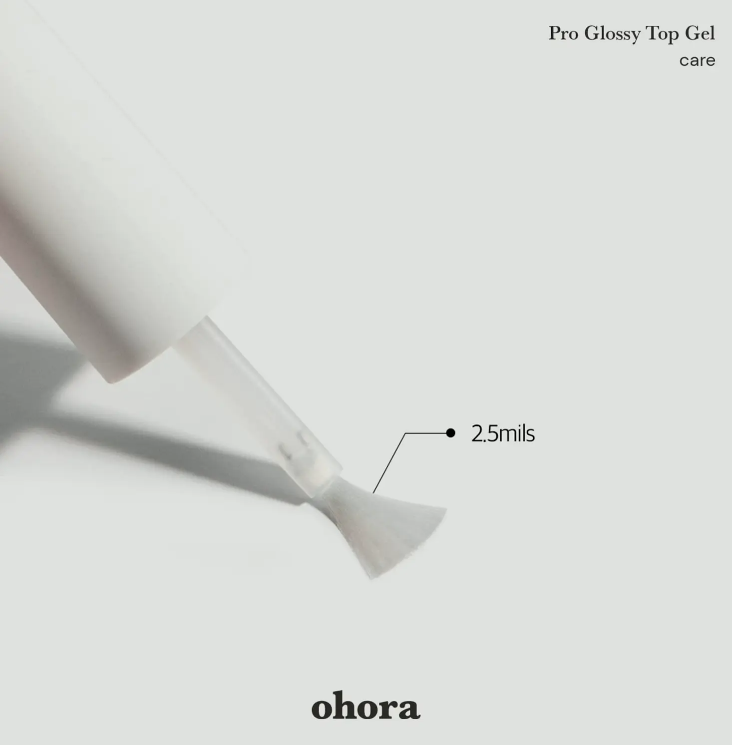 ohora Pro Shiny Top Gel - Super Gloss, Comfortable Curing