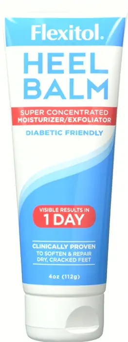 Flexitol Heel Balm 4 Ounce Pack (Pack of 2): Hydrating & Exfoliating