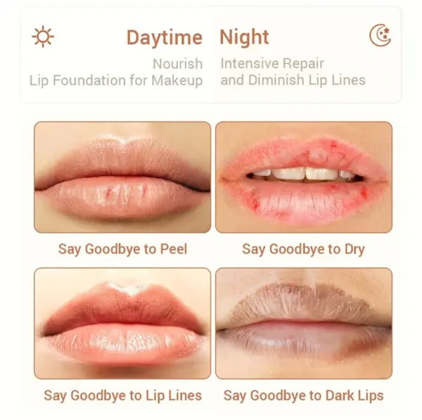 2PCS Strawberry & Honey Lip Balm, Moisturizing Treatment