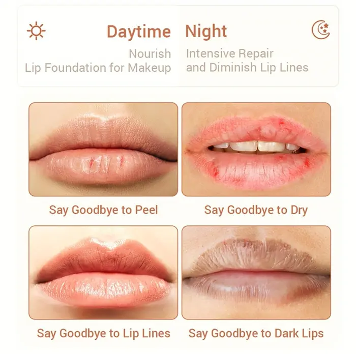 2PCS Strawberry & Honey Lip Balm, Moisturizing Treatment