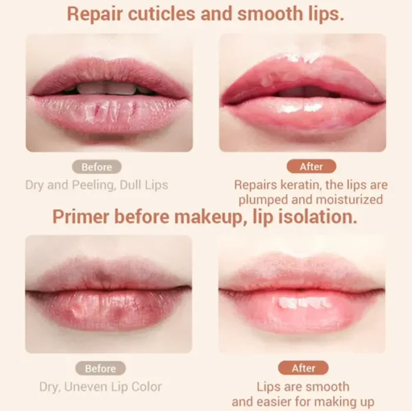 2PCS Strawberry & Honey Lip Balm, Moisturizing Treatment