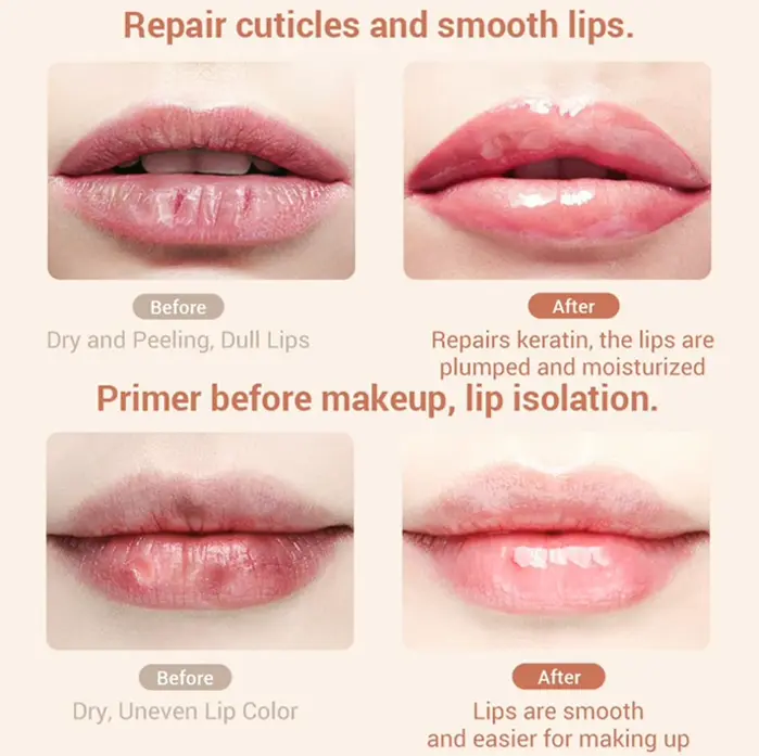 2PCS Strawberry & Honey Lip Balm, Moisturizing Treatment