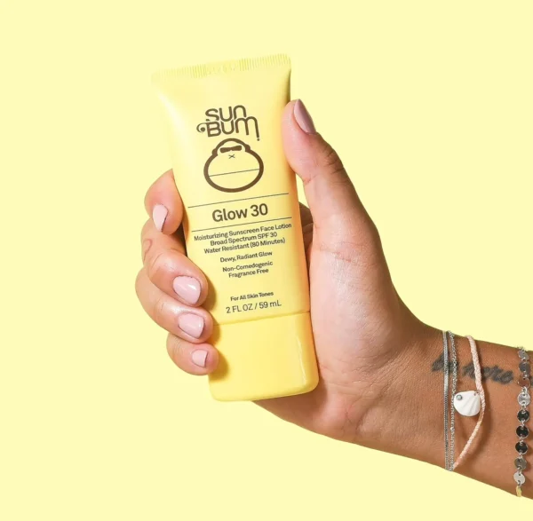 Sun Bum Glow SPF 30 Face Lotion, 2 ounces