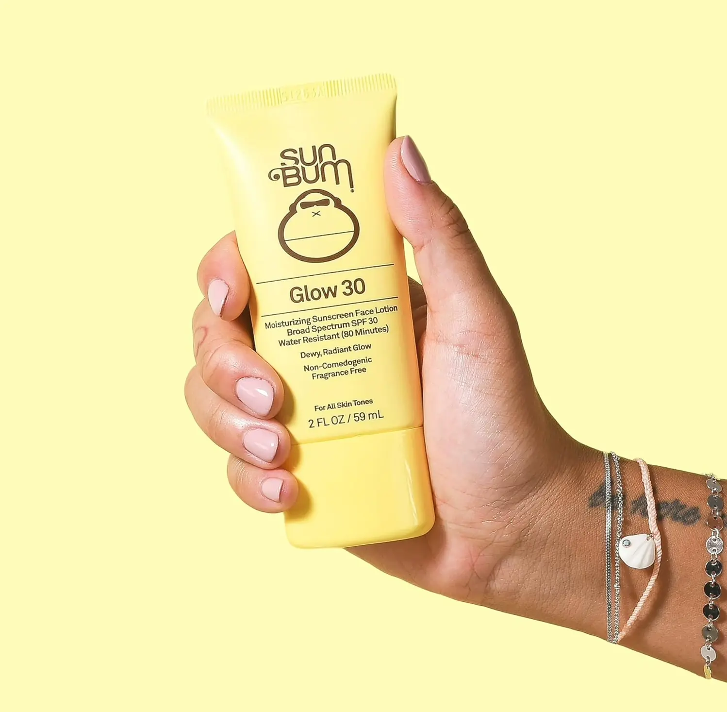 Sun Bum Glow SPF 30 Face Lotion, 2 ounces