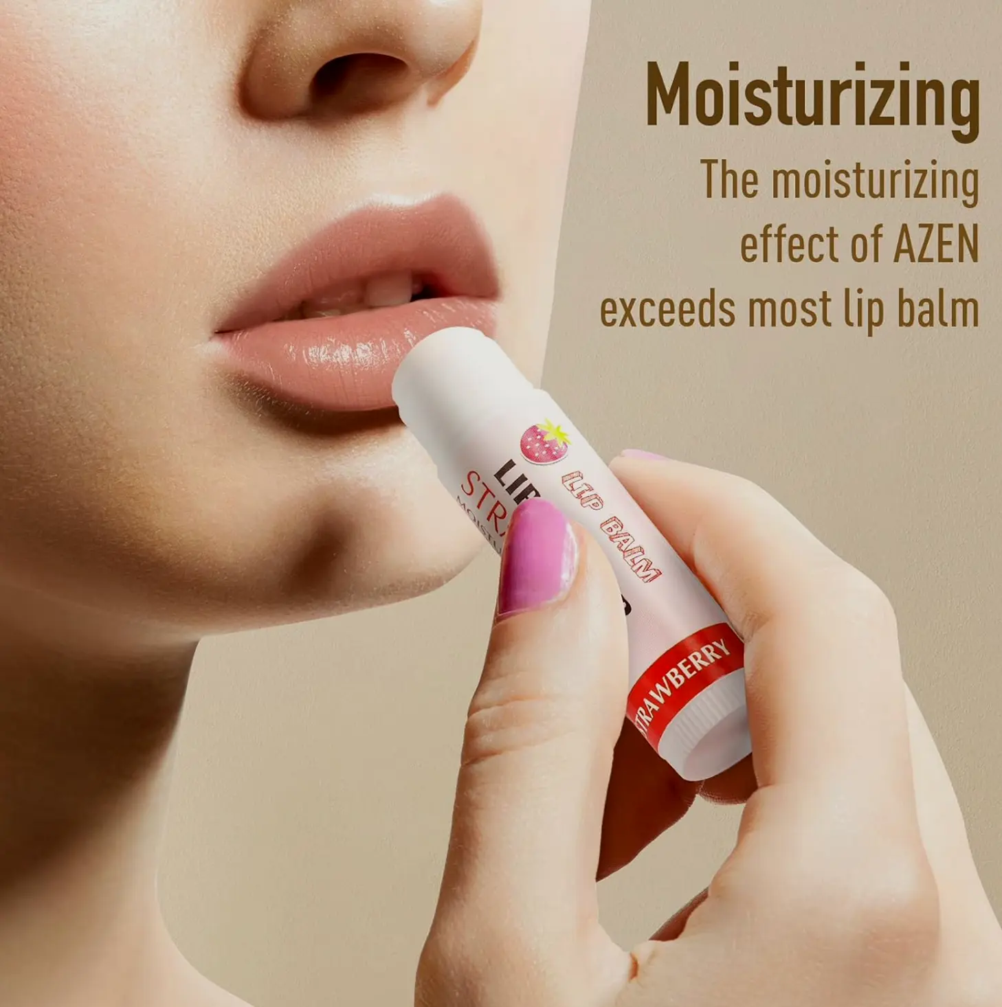 AZEN 120 Piece Lip Balm, Natural Lip Treatment