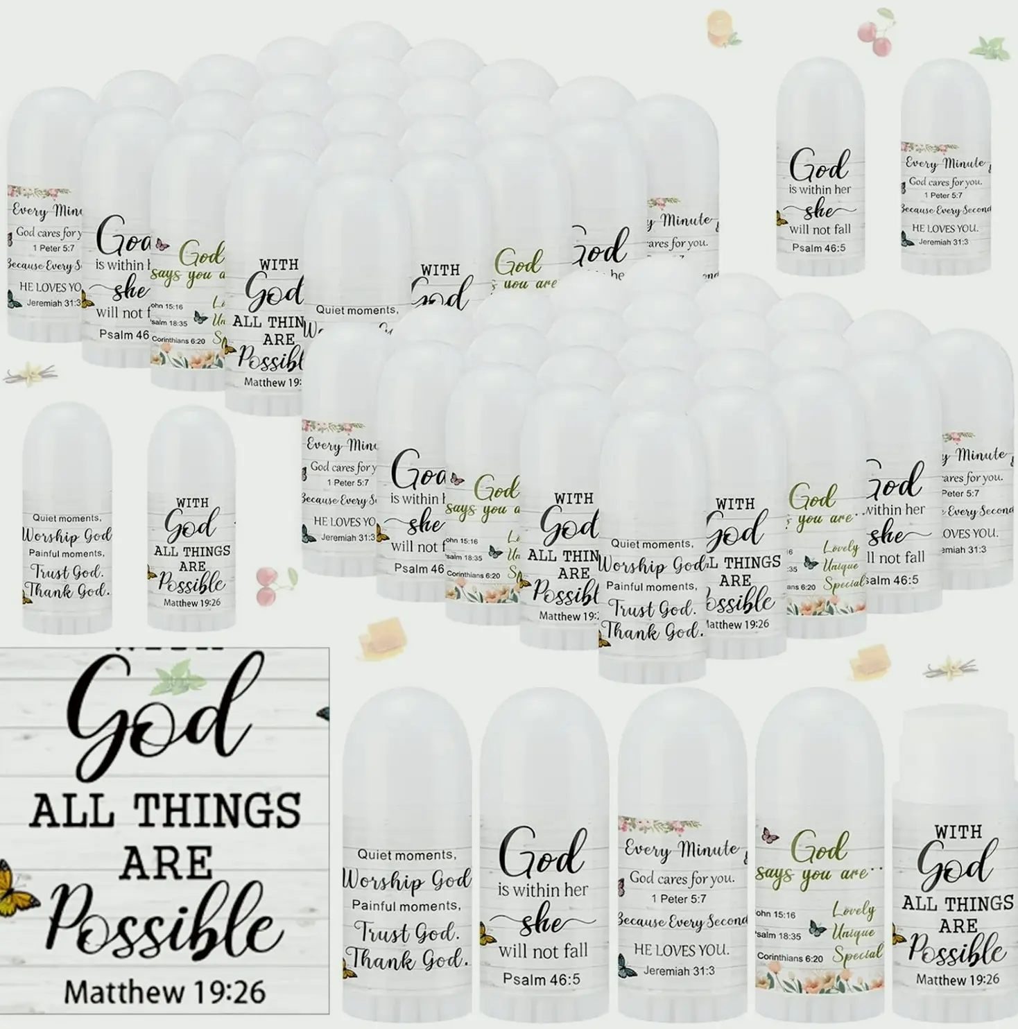 Faith-Based Lip Care Set - Moisturizer for Dry Lips