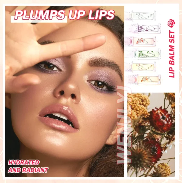 Six-Item Luscious Gloss Collection, Hydrating Clear Lip Shine Treatment