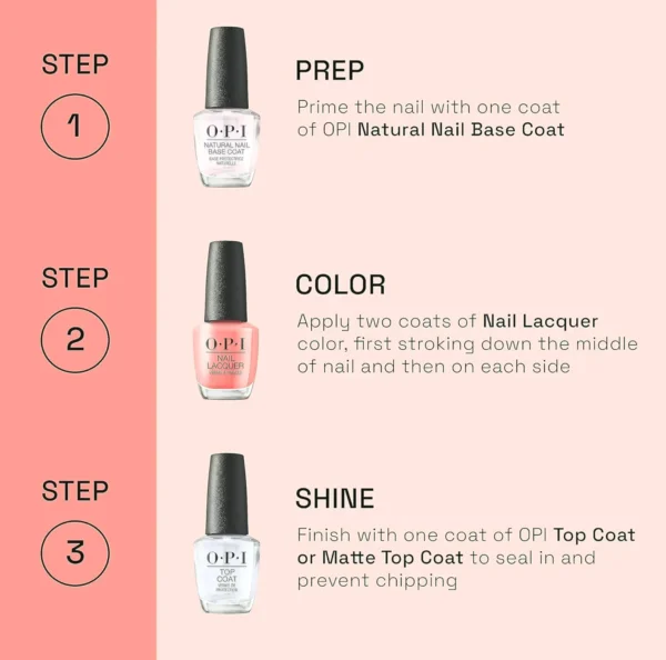 OPI Varnish - Po-Boys, 0.5 fl oz