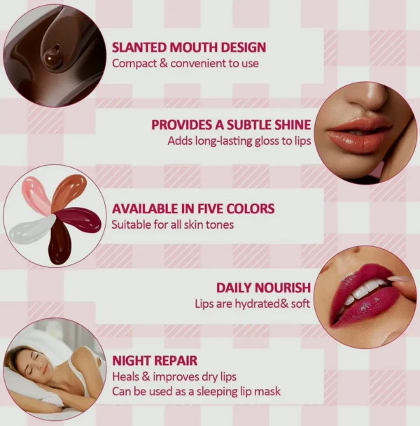 DAGEDA Tri-Color Lip Moisturizer Set