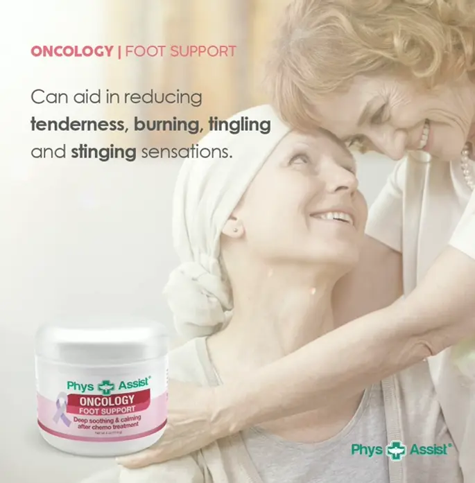 Cancer Foot Support, 4 oz Container