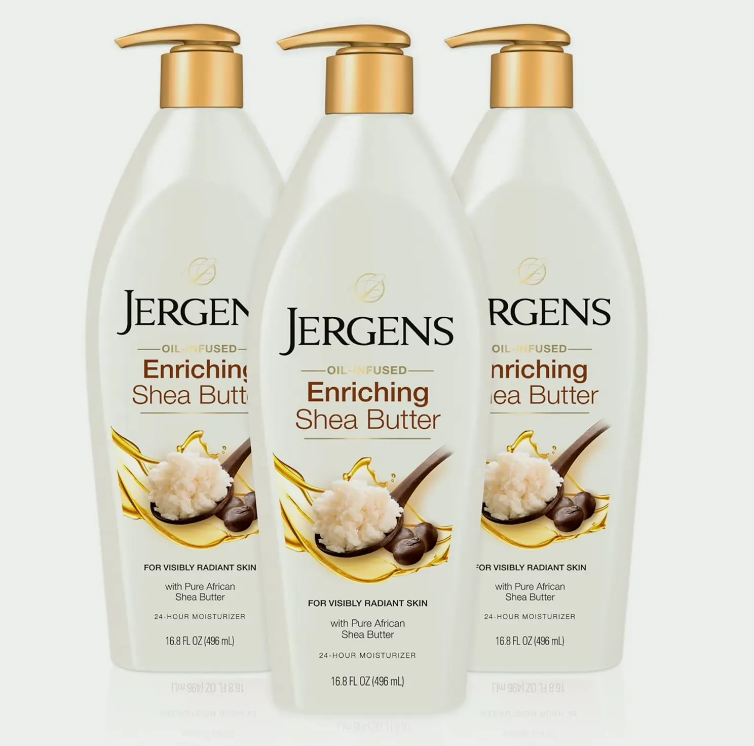 Jergens Karite Butter Lotion 16.8 oz, Pack of 3