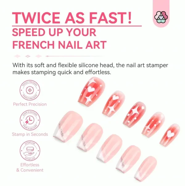 Saviland Tip Kit Bundle - 4-Pack Transparent Art