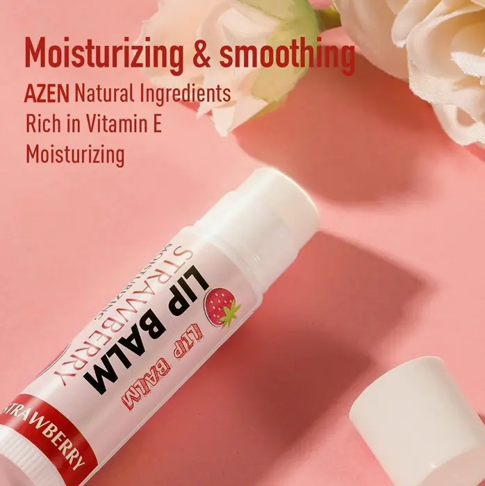 AZEN 120 Piece Lip Balm, Natural Lip Treatment